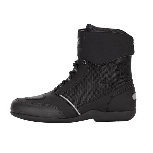 FAST WAY Touring 201 Motorradstiefel Herren - Grösse 40. Hoher, schwarzer Stiefel. Schützt Füße und Knöchel beim Motorradfahren.