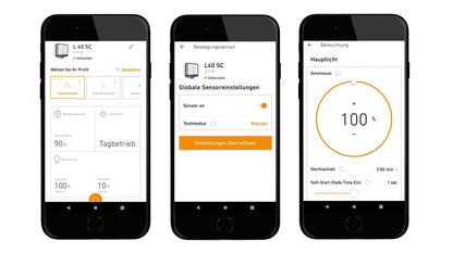 Steinel L 40 SC Connect Smarte LED Aussenwandleuchte - Anthrazit