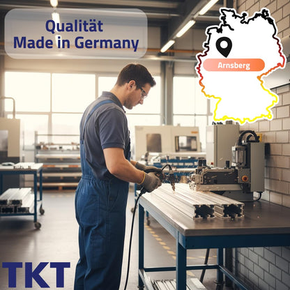 TKT Work System Schwerlastregal verzinkt 180x120x40 cm mit 5 Holzböden