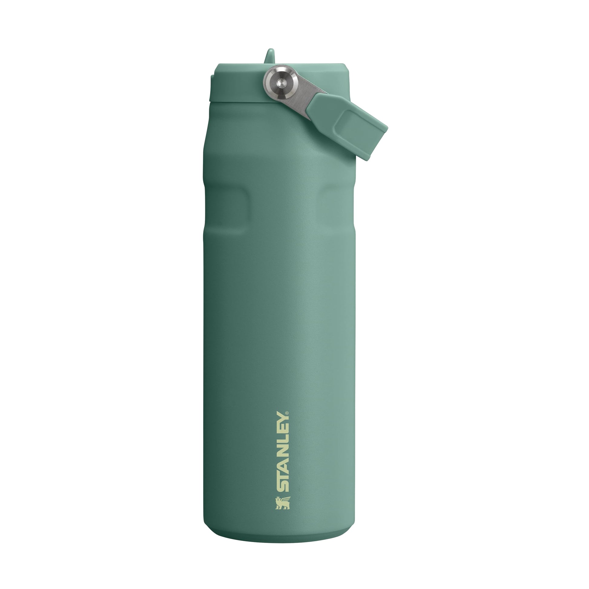 Stanley 1913 Flip Straw Trinkflasche mit Strohhalm, 0,7 l, Shale, Edelstahl, Tragegriff