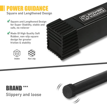 POWER GUIDANCE Dip Barren, einstellbar (76-98cm) - Schwarz