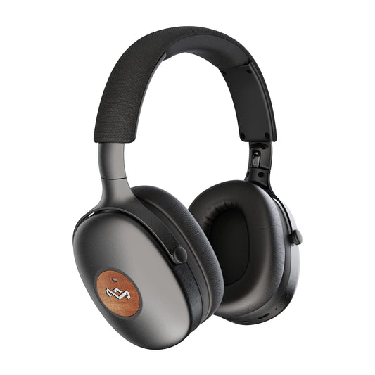 House of Marley Positive Vibration XL ANC Over Ear Kopfhörer - Schwarz
