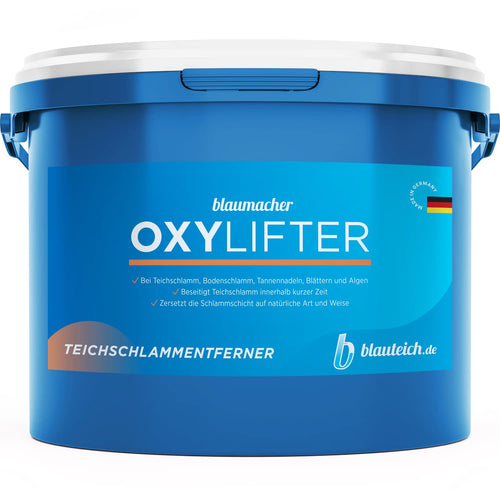 BLAUTEICH OXYLIFTER Teichschlammentferner mit Aktivsauerstoff 2 kg zur Teichreinigung von Schlamm und Laub