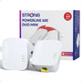 STRONG PL600M Powerline Adapter Set, HomePlug AV2, 600 Mbit/s – Adapter mit Fast-Ethernet-LAN-Port