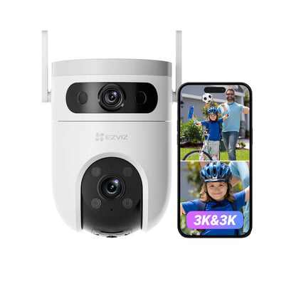 EZVIZ H9c 5MP Dual Pan & Tilt WLAN Kamera Aussen