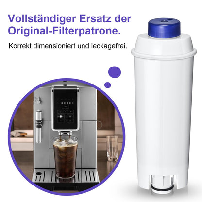 Filswa Wasserfilter für DeLonghi Kaffeevollautomaten, 12 Stück