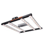 Spider Farmer G3000 LED Pflanzenlampe 300W Vollspektrum dimmbar mit vier LED-Lichtbalken und Aluminiumrückseite