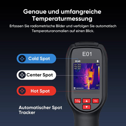 HIKMICRO E01 Wärmebildkamera - SuperIR 240x240 Laser