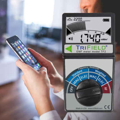 TriField TF2 EMF Messgerät – Elektrisch, Magnetisch, HF