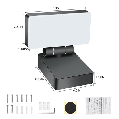 ledmo 60W LED Wandleuchte Aussen/Innen - Warmweiss 3000K