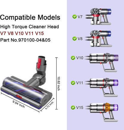 Dyson Torque Drive Elektrische Bodendüse - V7 V8 V10 V11 V15 Anti-Tangle