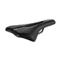 Selle Italia A3 Gel Flow Fahrradsattel mit Gelpolsterung, schwarz, anatomische Aussparung