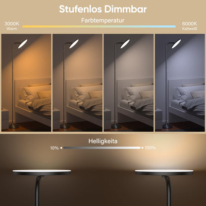 SIBRILLE LED Stehlampe RGB Dimmbar mit Fernbedienung