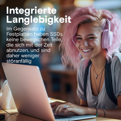 Crucial BX500 SATA SSD 4TB - 2.5 Zoll für PC Laptop