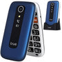 TRUE S70 Seniorenhandy Klapphandy mit SOS-Notruftaste, Blau