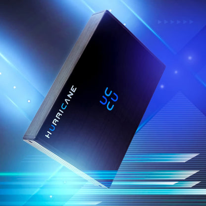 HURRICANE GD35612 Externe Festplatte 2TB 3.5" USB 3.0 Aluminium