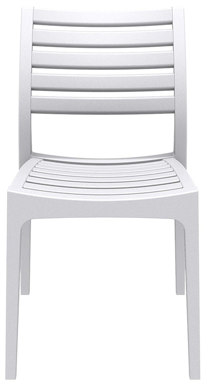 CLP Gartenstuhl Ares I Stapelstuhl Kunststoff wetterfest weiss