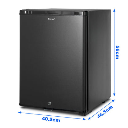 Smad 40L Absorber Kühlschrank 12V/230V Camping – Schwarz