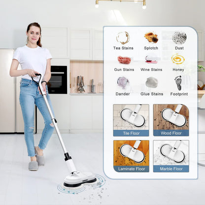OGORI Elektrischer Mopp B07 Kabelloser Bodenwischer mit Sprühfunktion
