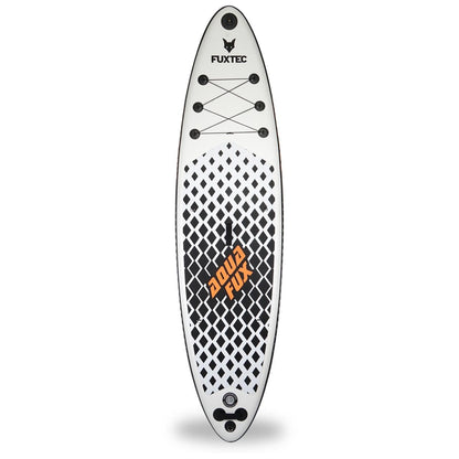 Fuxtec Aufblasbares SUP Board Set Touring Schwarz/Weiss 320x81cm