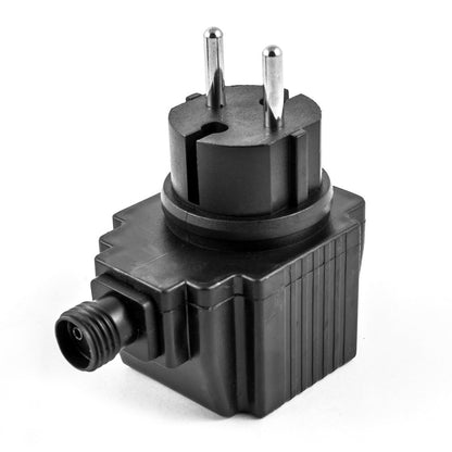 CLGarden Springbrunnenpumpe SP1 mit LED-Ring warmweiss, 12V 500 l/h
