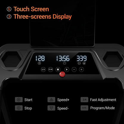 LONTEK Laufband Klappbar mit Steigung – 3.0 PS, 12 km/h