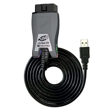 Vgate vLinker FS OBD2 USB-Adapter für FORScan HS/MS-CAN Auto Switch mit USB-Anschluss