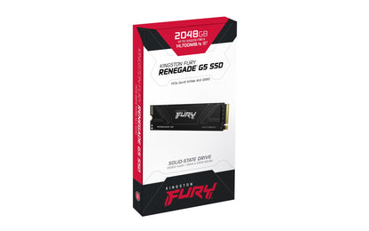 Kingston Fury Renegade G5 PCIe 5.0 NVMe M.2 2280 SSD - 2TB