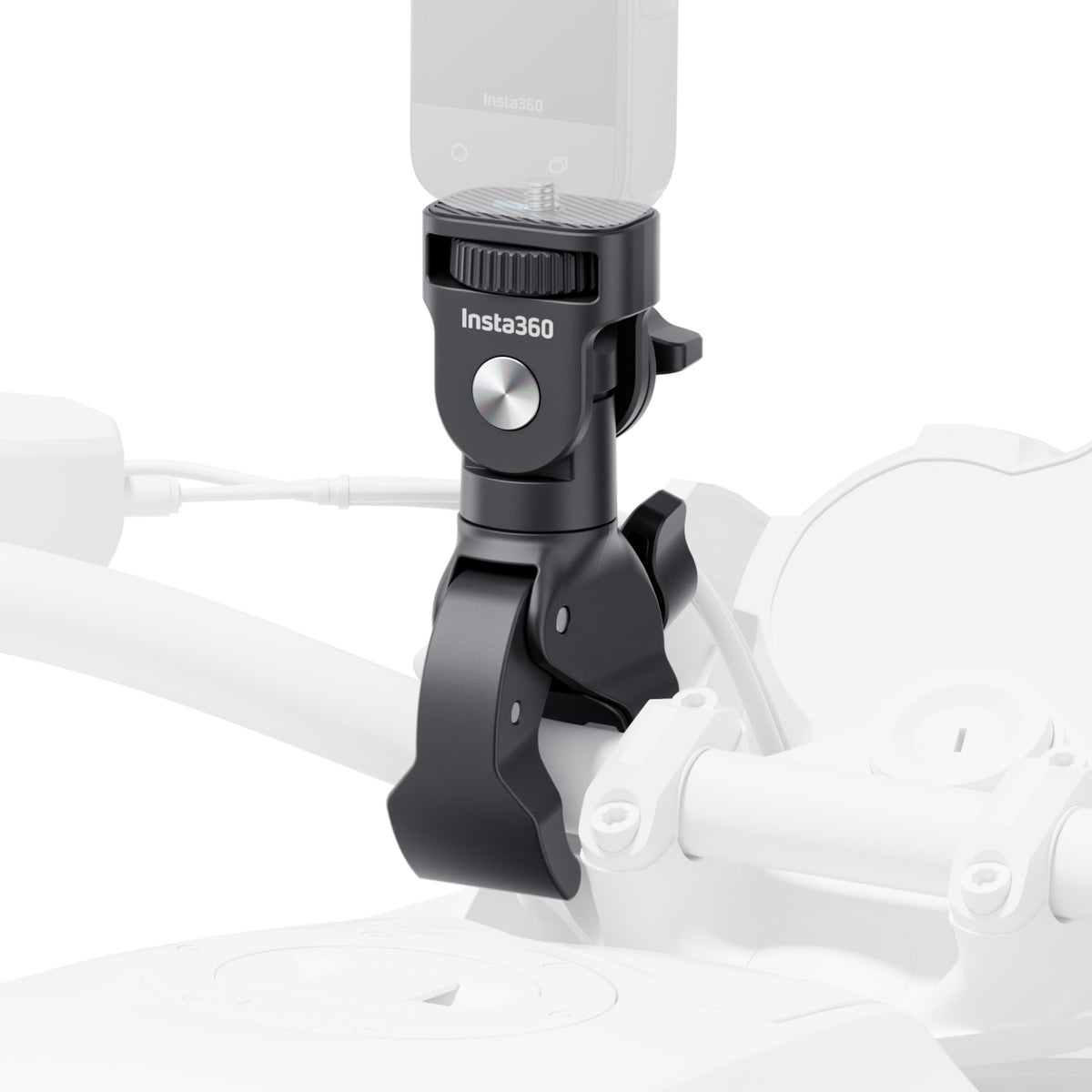Insta360 Robuste Klemme CINSBAVS – Kameraklemme für Lenker, schwarz