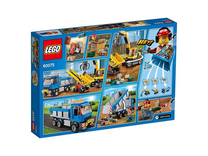 LEGO 60075 City Bagger & Transportwagen Baustellen-Set