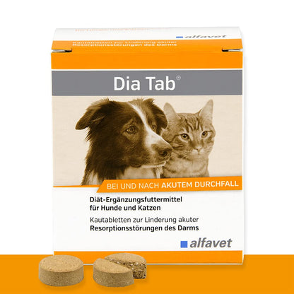 alfavet Dia Tab Kautabletten gegen Durchfall 60 Stk.
