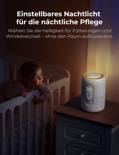 Momcozy Luftreiniger AP01-1 mit H13 HEPA-Filter für Kinderzimmer