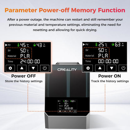 Creality Space Pi Filament Trockner Plus – 2 Rollen