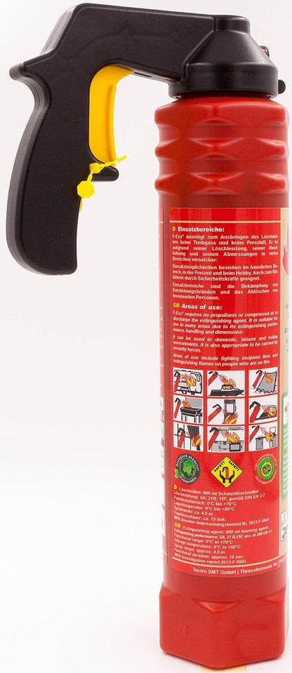 F-Exx 8.0 Bio Feuerlöscher – 3er-Pack inkl. Wandhalterung