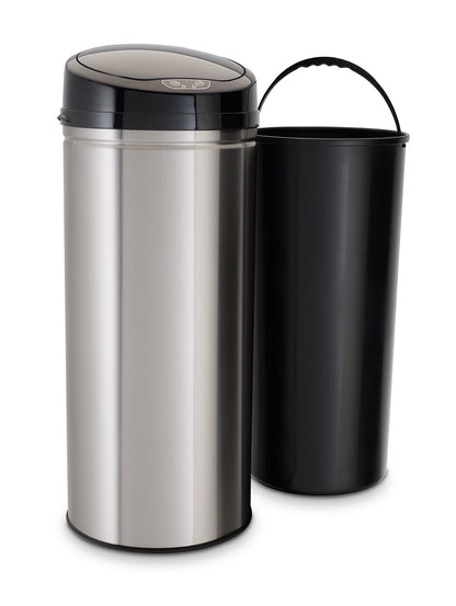 Echtwerk Touchless Sensor Abfalleimer – 42 Liter Edelstahl INOX