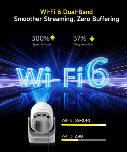 Magcubic Mini Beamer Projektor – 4K elektrischer Fokus