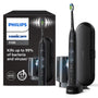 Philips Sonicare 5100 Schallzahnbürste - Schwarz. Schwarze, schlanke Schallzahnbürste. Reinigt Zähne durch hochfrequente Vibrationen zur Plaqueentfernung und Verbesserung der Mundgesundheit.
