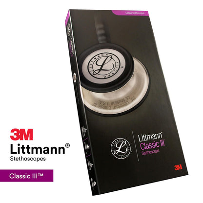 3M Littmann Classic III Monitoring Stethoskop 5803 - Black Edition