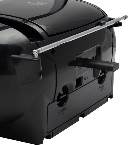 Blaupunkt B 120 BK Tragbarer CD/Kassettenrekorder Bluetooth – Schwarz