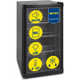 METRO Professional Mini-Kühlschrank GPC1088, 88 L, Glastür, schwarz mit LED-Innenbeleuchtung