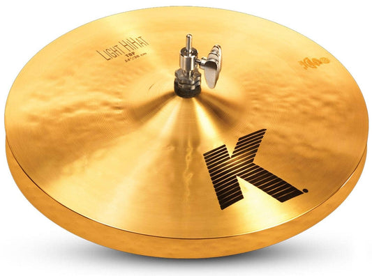 Zildjian K Zildjian Series Hi-Hat Becken - 14 Zoll Light Paar. Metallische Becken für rhythmische Akzente am Schlagzeug.