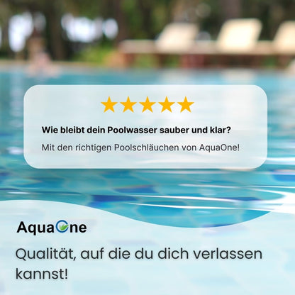 AquaOne Poolschlauch Solarschlauch 32mm – 30 Meter