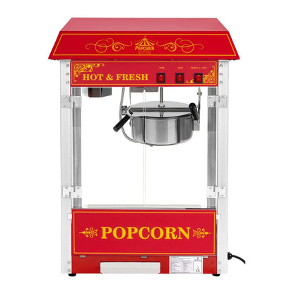 Royal Catering RCPS-16.3 Popcornmaschine Retro Vintage Rot