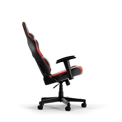 DXRacer PRINCE L Gaming Stuhl - Schwarz & Rot PVC Leder