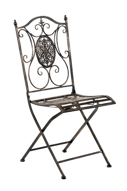 CLP Gartenmöbel-Set Aldeano mit Tisch & 2 Stühlen – Bronze
