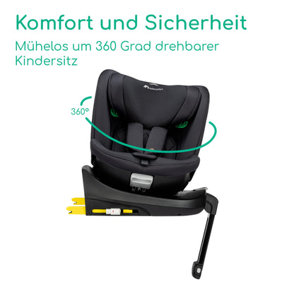 Bebeconfort RevolveFix Plus 360 i-Size Autositz – Full Black