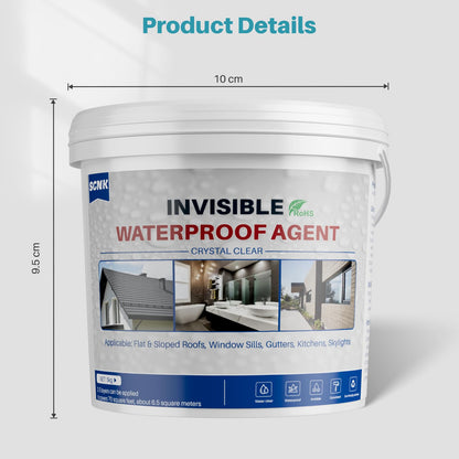 SCNK Transparentes wasserdichtes Dichtmittel, 5 kg, innen und aussen