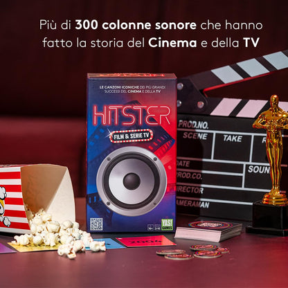 Rocco Giocattoli Hitster Film & TV-Serie Musik-Kartenspiel