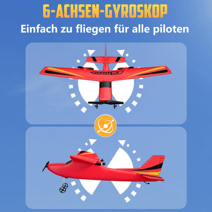 HAWK'S WORK RC Flugzeug Cessna RTF 2 CH 2,4 GHz für Anfänger
