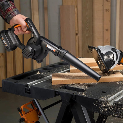 WORX WX094.9 20V Akku Werkstatt- & Laubbläser – Ohne Akku/Lader